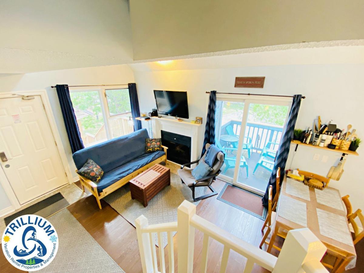 Cozy Studio Loft With 2 Baths Next To Slopes Blue Mountains Eksteriør billede